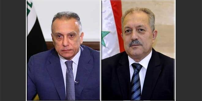 نخست‌وزیران عراق و سوریه تلفنی گفتگو کردند