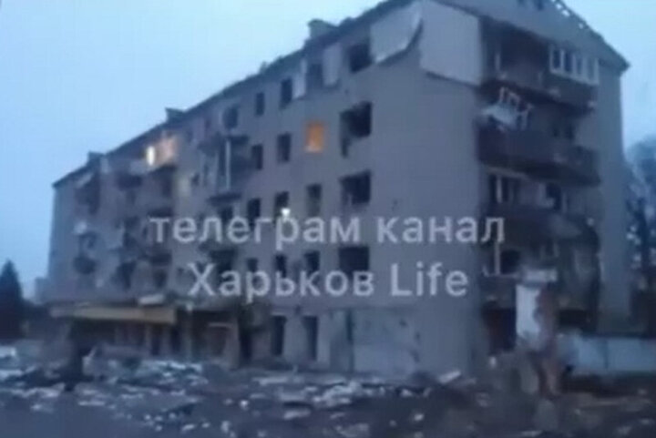 ۸ کشته در حمله روسیه به مناطق مسکونی خارکف / فیلم