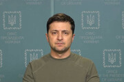 واکنش زلنسکی به خبر فرارش از اوکراین / فیلم