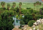 چشمه بلقیس باغی زیبا در حصار کوه‌ها