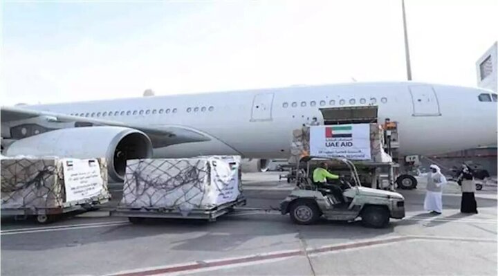 ارسال تجهیزات پزشکی و امدادی به اوکراین از سوی امارات