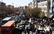 ترافیک عجیب دیشب تهران / ماموران تا زانو در آب بودند!  / فیلم