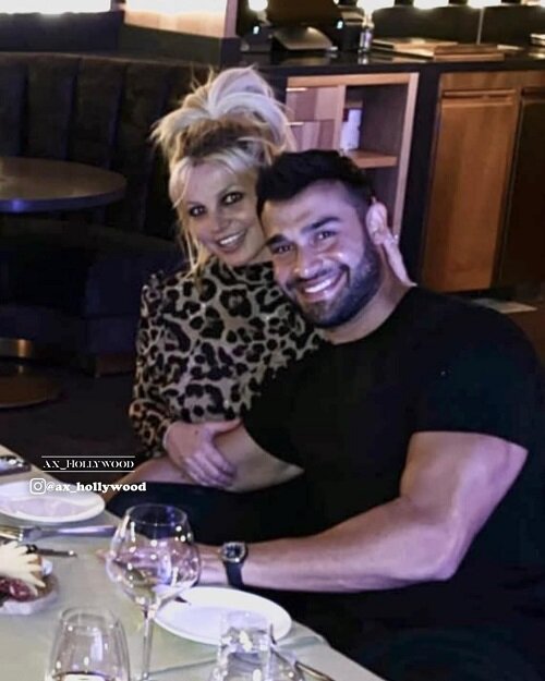 عکس جدیدی از بریتنی اسپیرز و همسر ایرانی اش