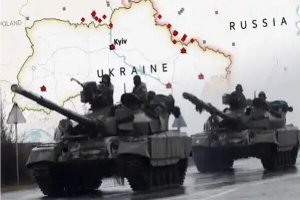 پیشروی نیروهای روسی به سمت پایتخت اوکراین 