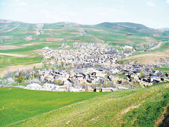 اینی بزرگترین روستای جلگه مغان 