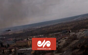 کاروان تجهیزات نظامی اوکراین توسط بالگردهای کا-۵۲ منهدم شد / فیلم