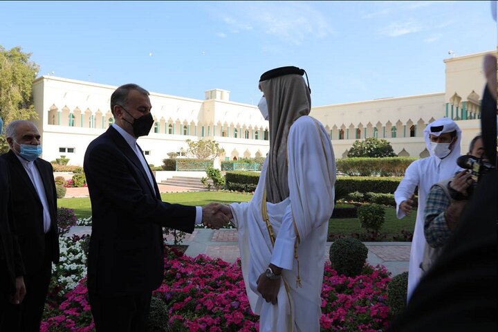 گفتگوی وزیرخارجه قطر با امیرعبداللهیان درباره مذاکرات وین