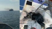 کشتی حامل پرچم پاناما در دریای سیاه غرق شد