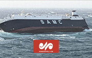 غرق شدن کشتی اماراتی در ۳۰ مایلی عسلویه / فیلم
