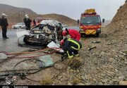 ۳۸ مسافر نوروزی در تصادفات روز گذشته جان باختند