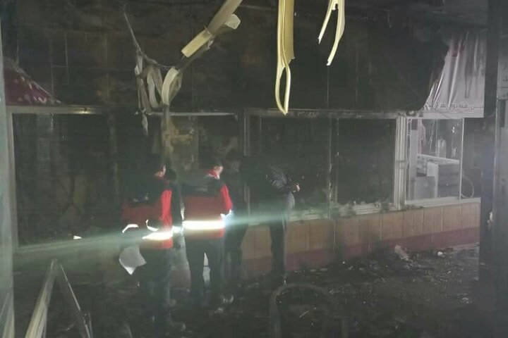 مصدومیت سه شهروند درپی آتش‌سوزی در کرج
