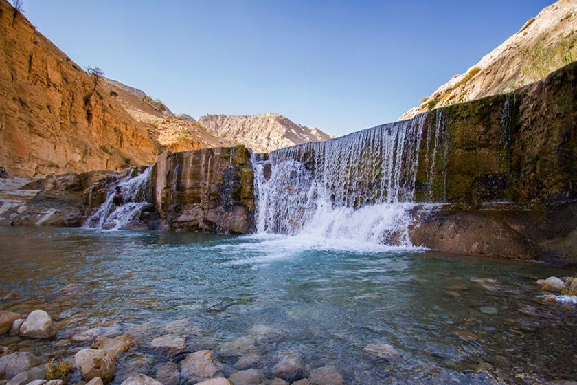 آبتاف؛ آبشاری بزرگ در دهلران 