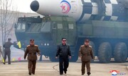 بزرگترین موشک بالستیک قاره‌پیمای کره شمالی را ببینید / فیلم