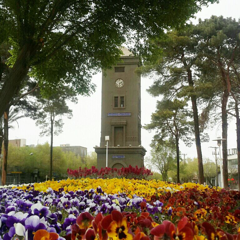 برج ساعتی رمزآلود در یزد 