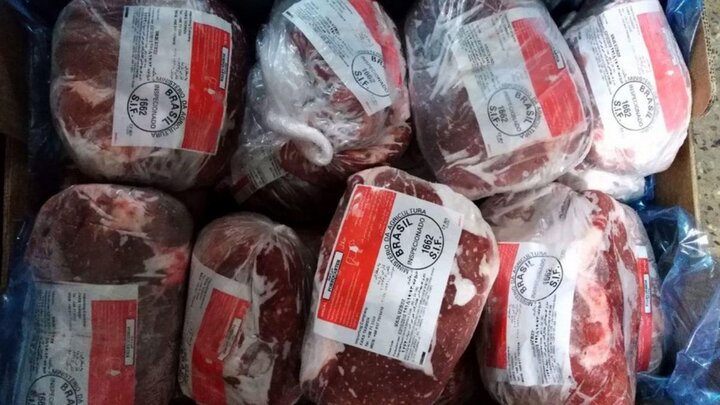 واردات گوشت برزیلی مرجوع شده از چین به ایران صحت دارد؟