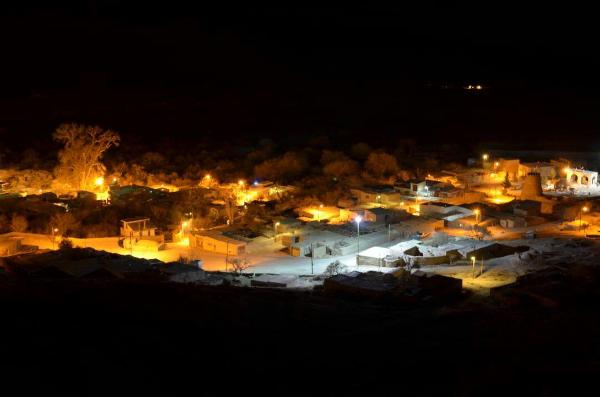 باجگان روستایی با معماری سنگی