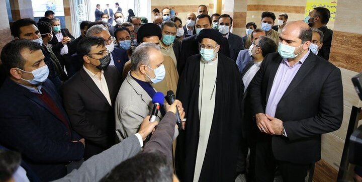 رئیسی به بومهن رفت / دستور مهم رئیس جمهور درباره بیمارستان انصار الغدیر 