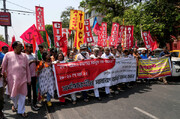 اعتصاب بی سابقه کارگران هندی در اعتراض به حداثل دستمزد و خصوصی سازی