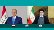 گفتگوی تلفنی روسای جمهور ایران و عراق