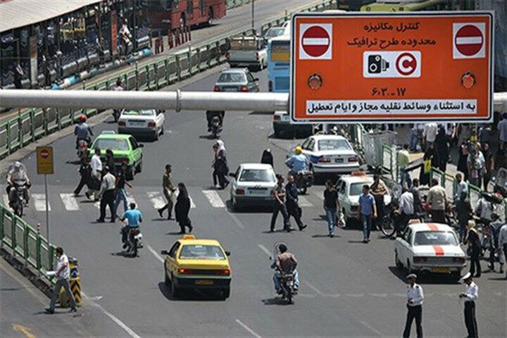 ساعت اجرای طرح ترافیک در تهران از ۱۴ فروردین ۱۴۰۱