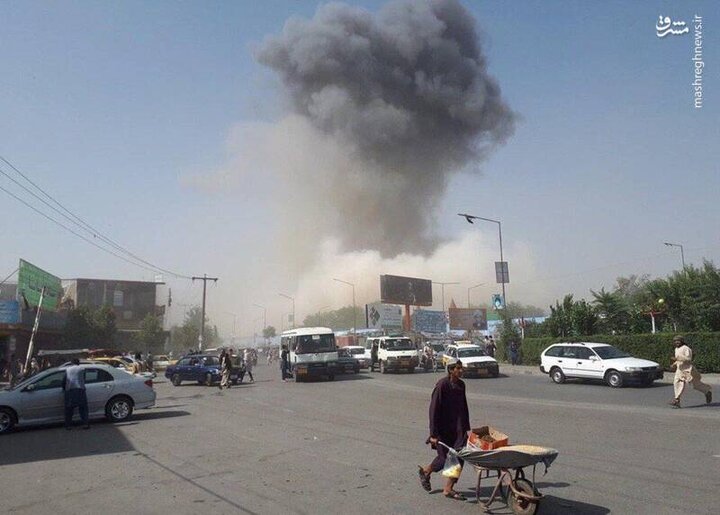 وقوع انفجار در مرکز خرید و فروش ارز افغانستان / فیلم