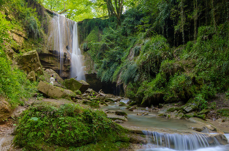 آبشار ترز لفور بهترین مقصد گردشگری در مازندران 