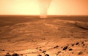 ویدیو دیده نشده از لحظه وقوع گردباد در مریخ | تصاویر حیرت‌انگیز ضبط شده توسط مریخ‌نورد