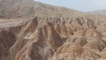 ویدیو تماشایی و عجیب از کوه‌های مریخی در آذربایجان شرقی