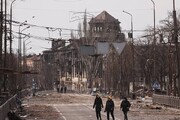 تصاویر هوایی از ویرانی در شهر «بورودیانکا» اوکراین / فیلم