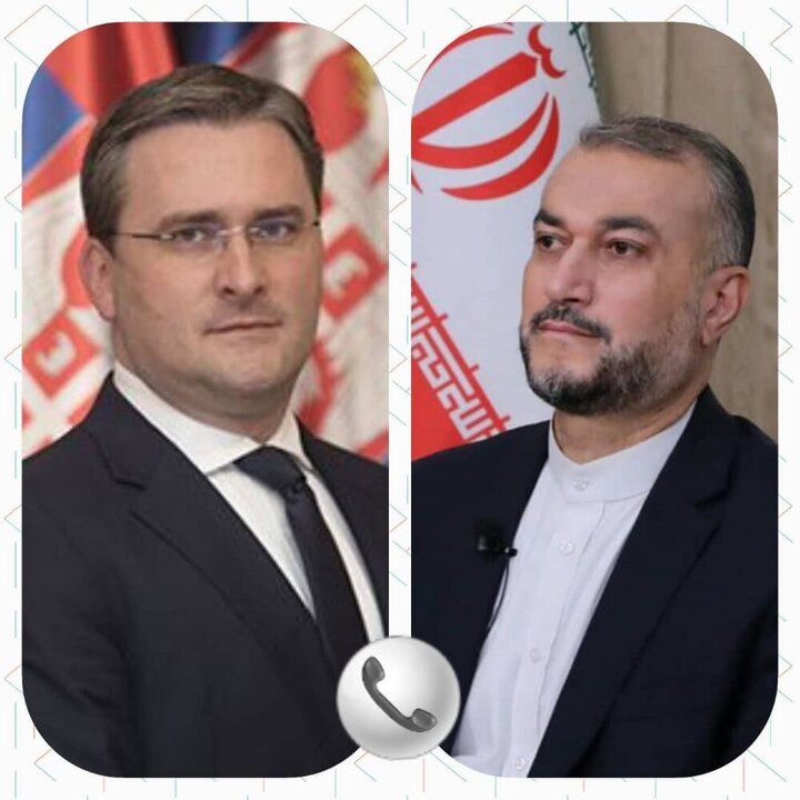 گفتگوی تلفنی وزرای خارجه ایران و صربستان