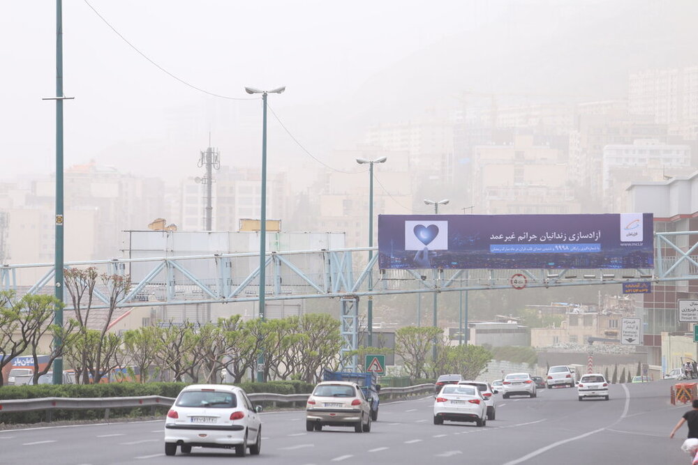 الودگی شدید هوای تهران