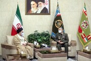 وزیر اطلاعات با فرمانده کل ارتش دیدار کرد