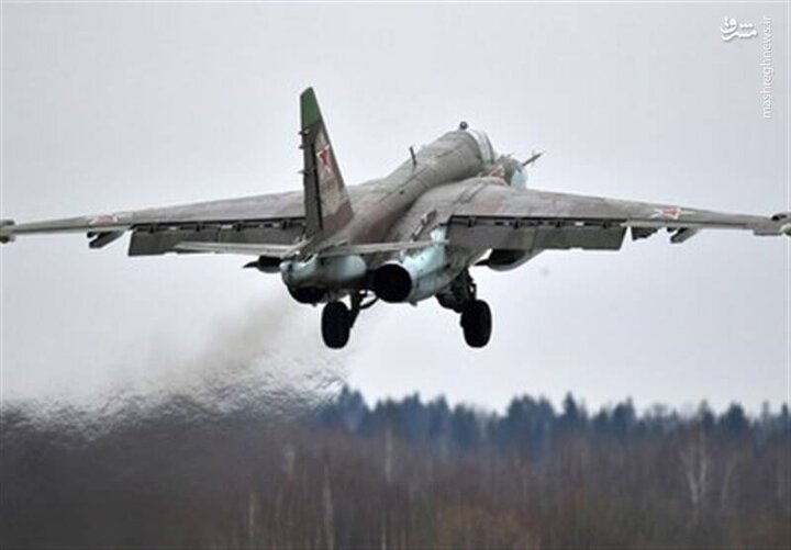 درگیری هوایی جنگنده‌های روسی با اوکراینی‌ها / فیلم