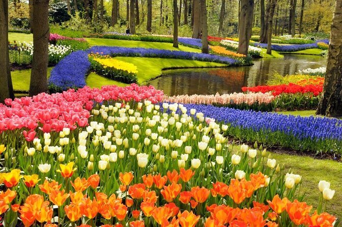 تصاویری از زیباترین باغ‌های جهان | بزرگترین پارک لاله آسیا، باغ گل تهران و اصفهان 