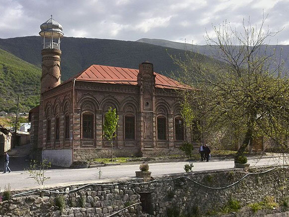  عمر افندی شکی مسجدی متعلق به قرن نوزدهم در باکو 