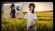 تبلیغ وحشتناک یک زن اوکراینی | سربریدن به سبک افراد داعشی! / عکس
