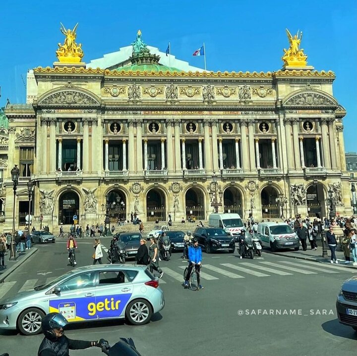 روایت سارا از اپرای گارنیه، بنایی شگفت‌انگیز و دیدنی در پاریس