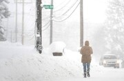 طوفان برف در آمریکا / فیلم