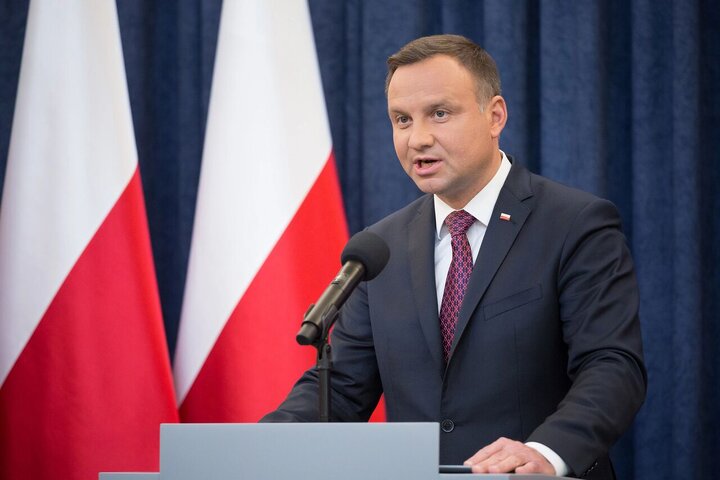 رییس‌جمهور لهستان جنگ روسیه را تروریسم خواند