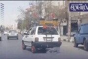 رونمایی از پراید آفرودی در خیابان‌های تهران / فیلم