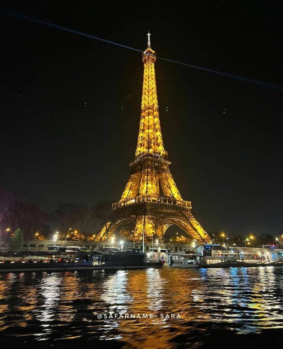 پاریس‌گردی با سارا و بازدید از برج باشکوه ایفل