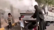 واژگونی وحشتناک خودروی قاچاقچیان افغانستانی در کرمان / فیلم