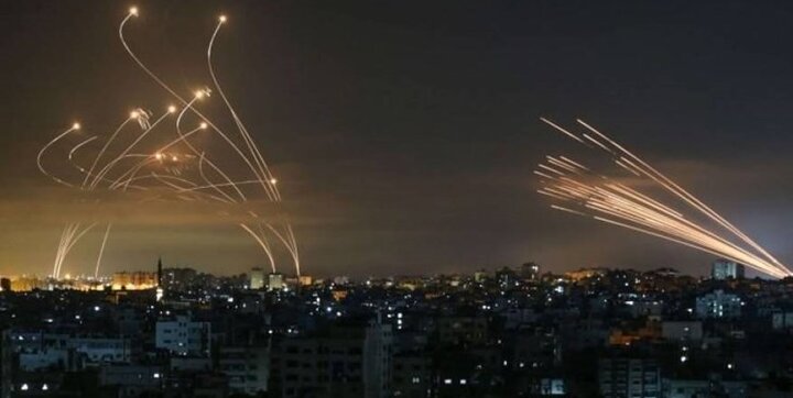 دو راکت از نوار غزه به سمت سرزمین‌های اشغالی شلیک شدند