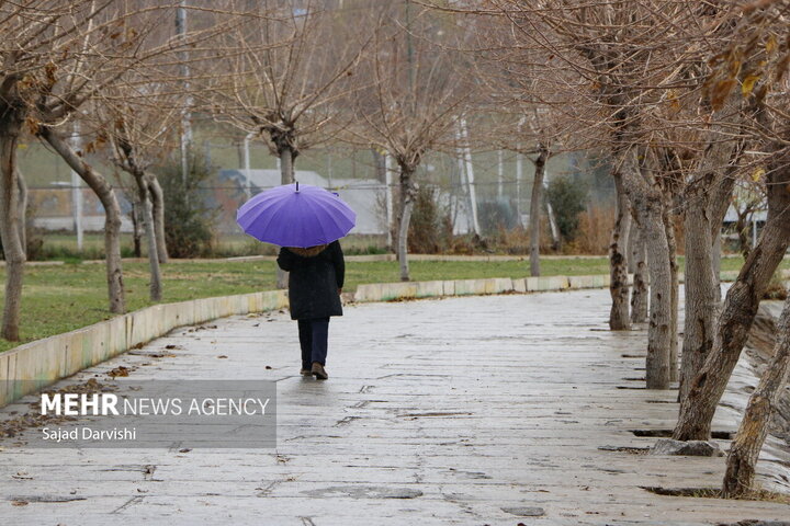 ورود سامانه بارشی به کشور از فردا | پیش بینی وضعیت هواشناسی تهران