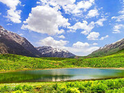 دریاچه کوه گل سی سخت مقصدی مناسب برای گردشگری
