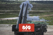 پرتاب موشک بالستیک اسکندر روسی به سمت اوکراین / فیلم