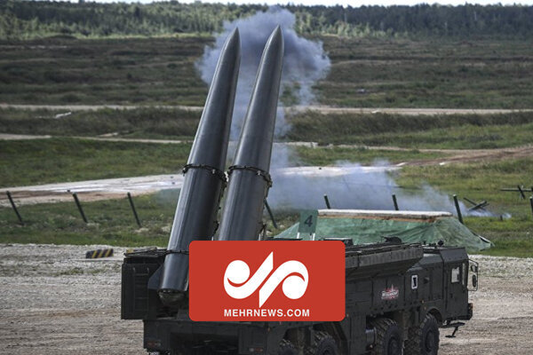 پرتاب موشک بالستیک اسکندر روسی به سمت اوکراین / فیلم