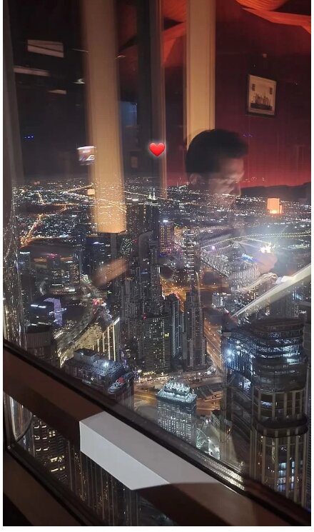 ماه عسل لاکچری بهرام رادان و همسرش شادی مختاری به سبک کریستیانو رونالدو در دبی / عکس