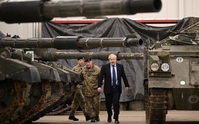 اختصاص ۴۵۰ میلیون پوند کمک نظامی از سوی انگلیس به اوکراین