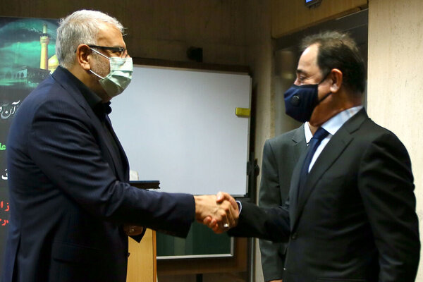 دیدار اوجی با وزیر برق عراق 
